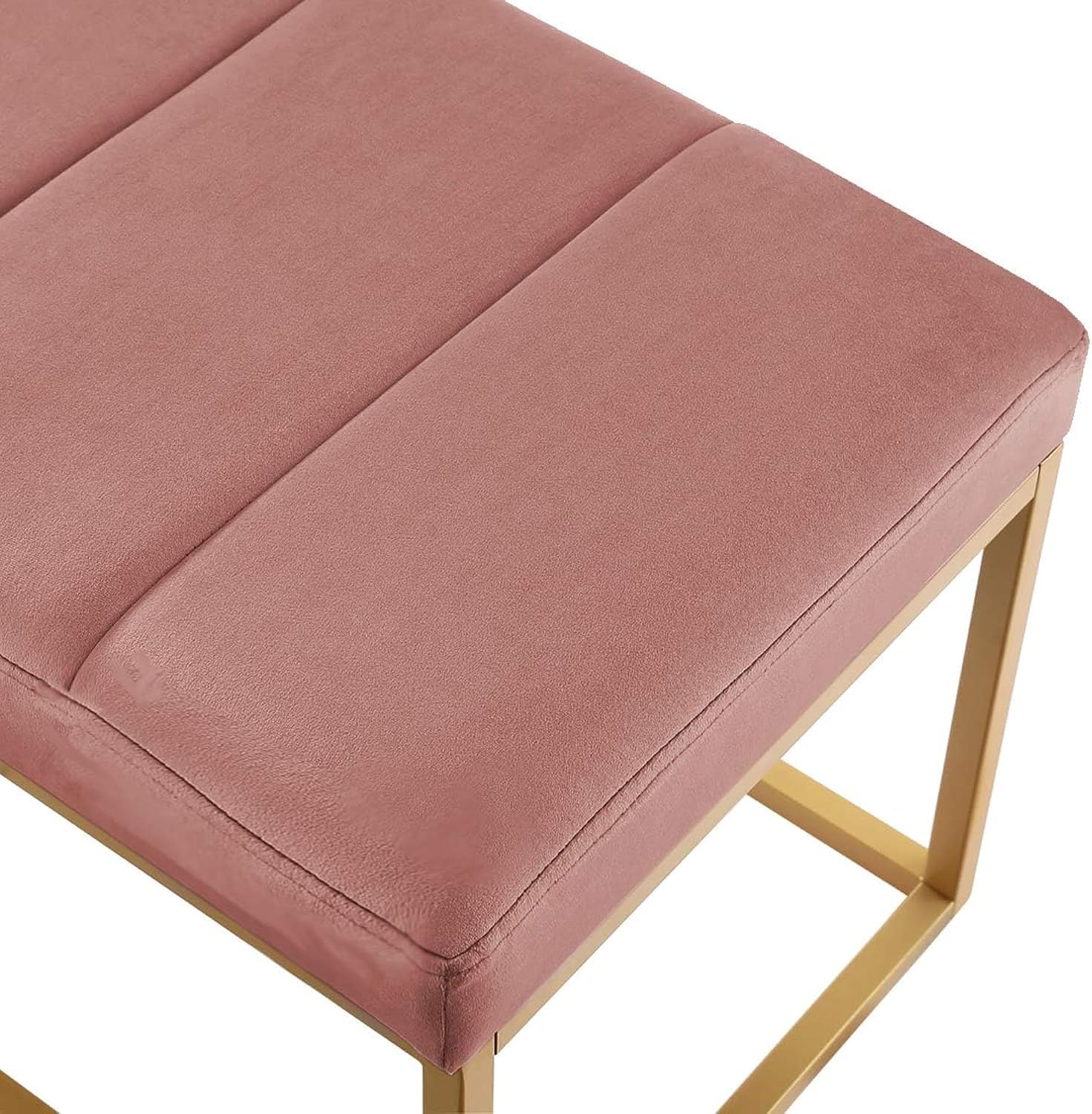 Fabric Bench in Pink Colour - Image 3