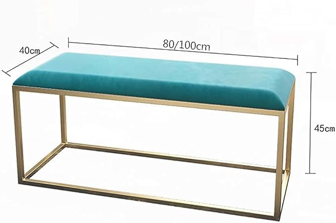 Fabric Bench in Mint Colour - Image 6
