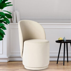 Hnau Arm chair with Off white color