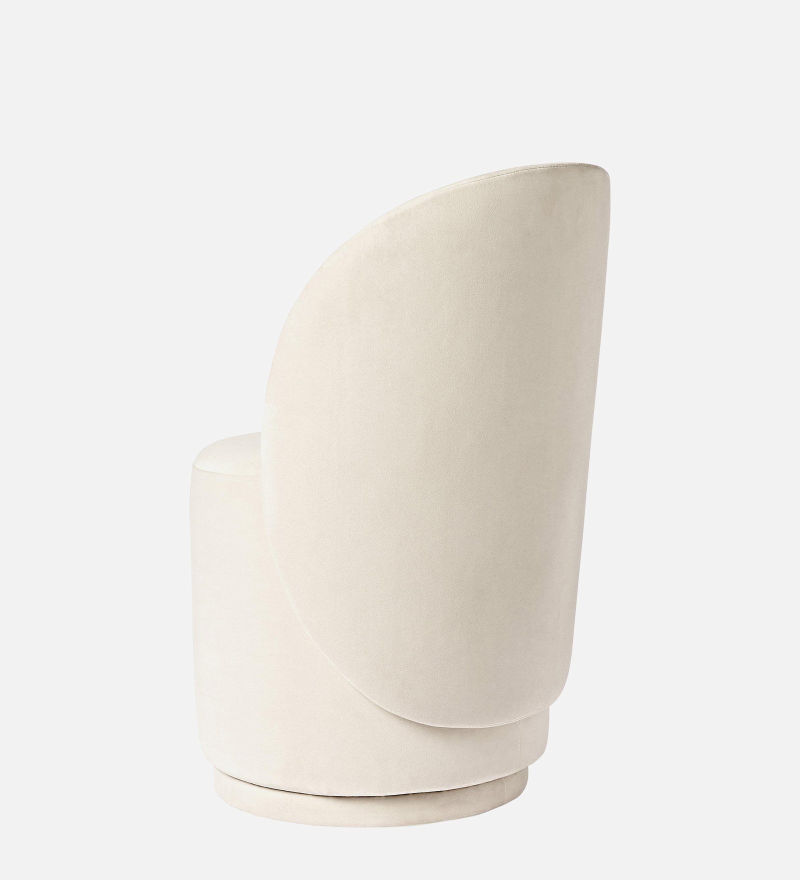 Hnau Arm chair with Off white color - Image 4