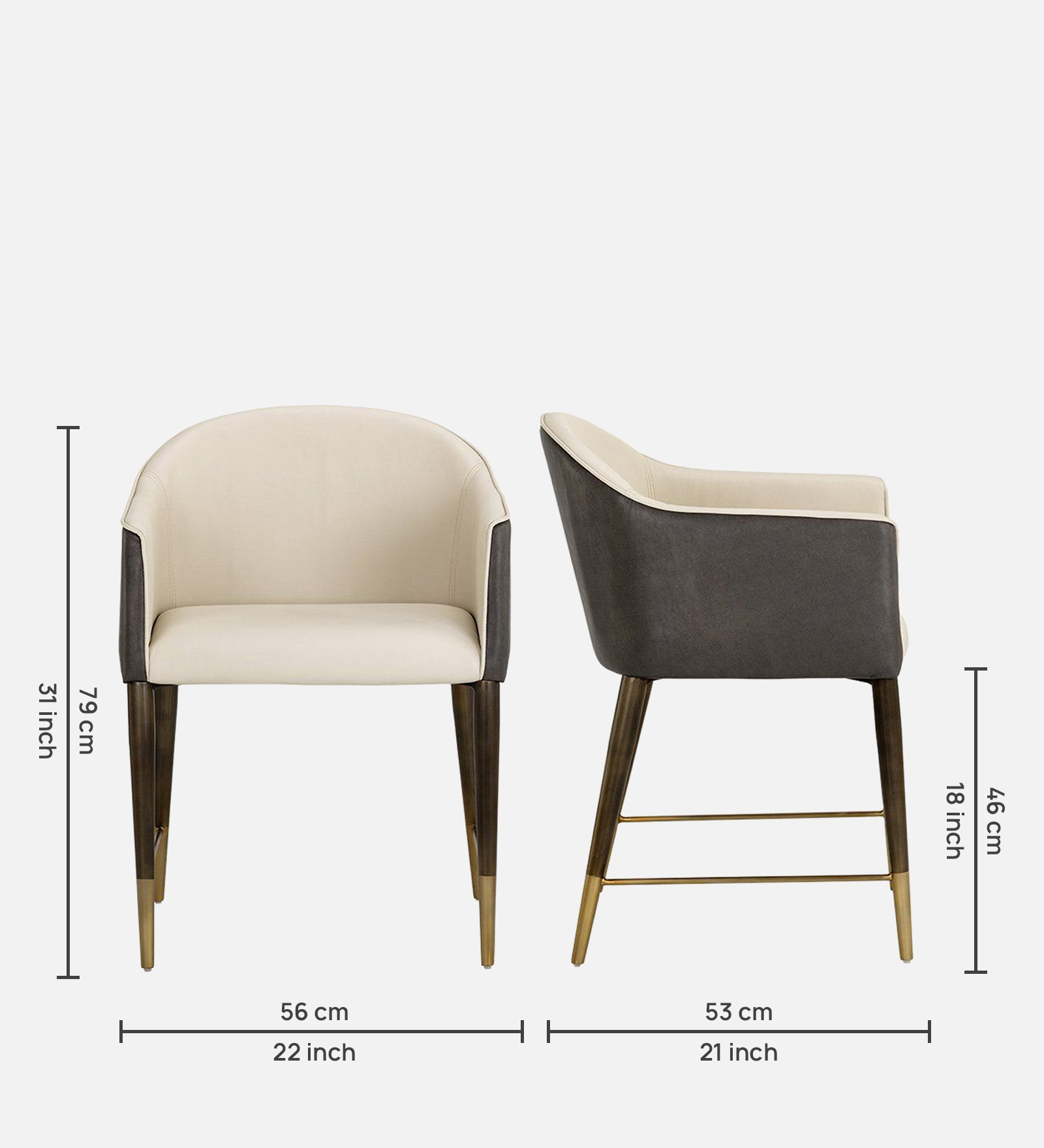 COOLINS ARM CHAIR BLACK COLOR - Image 7