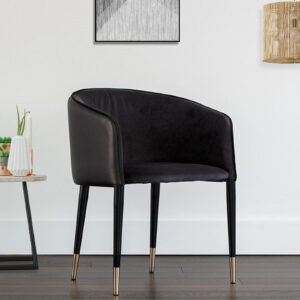 COOLINS ARM CHAIR BLACK COLOR