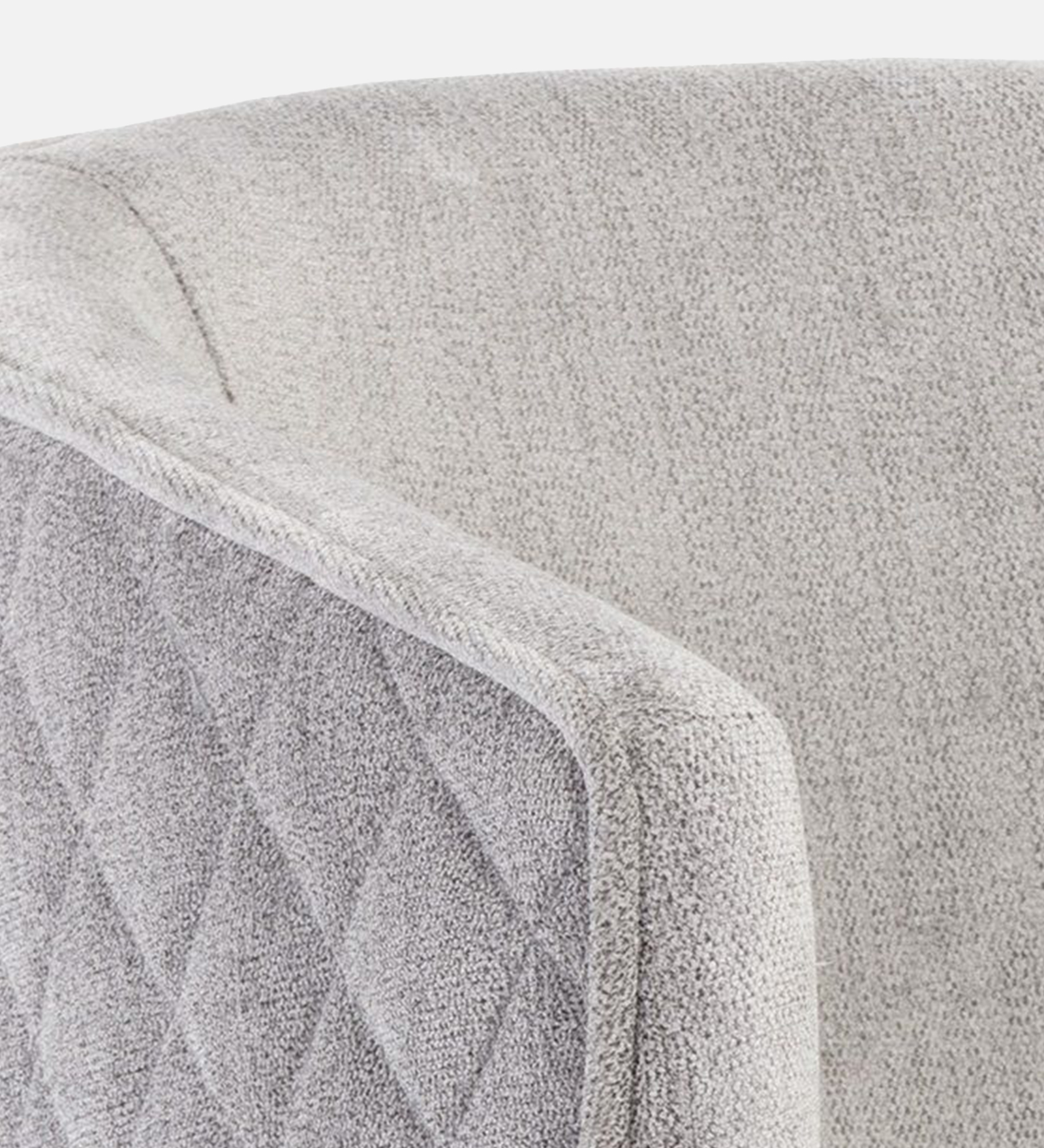 CLARA ARM CHAIR SUEDE BEIGE WITH BLACK FINISH - Image 6