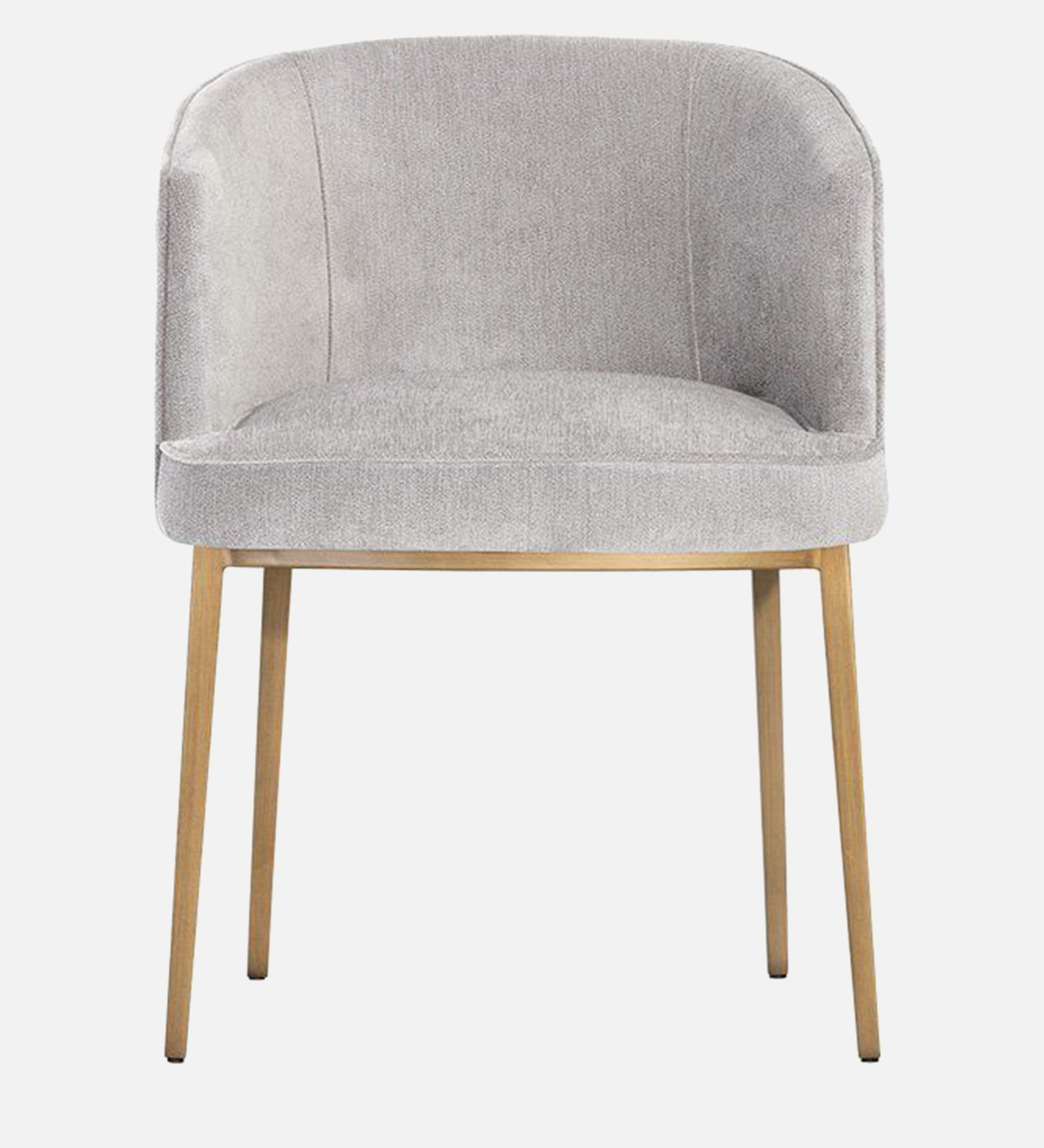 CLARA ARM CHAIR SUEDE BEIGE WITH BLACK FINISH - Image 4