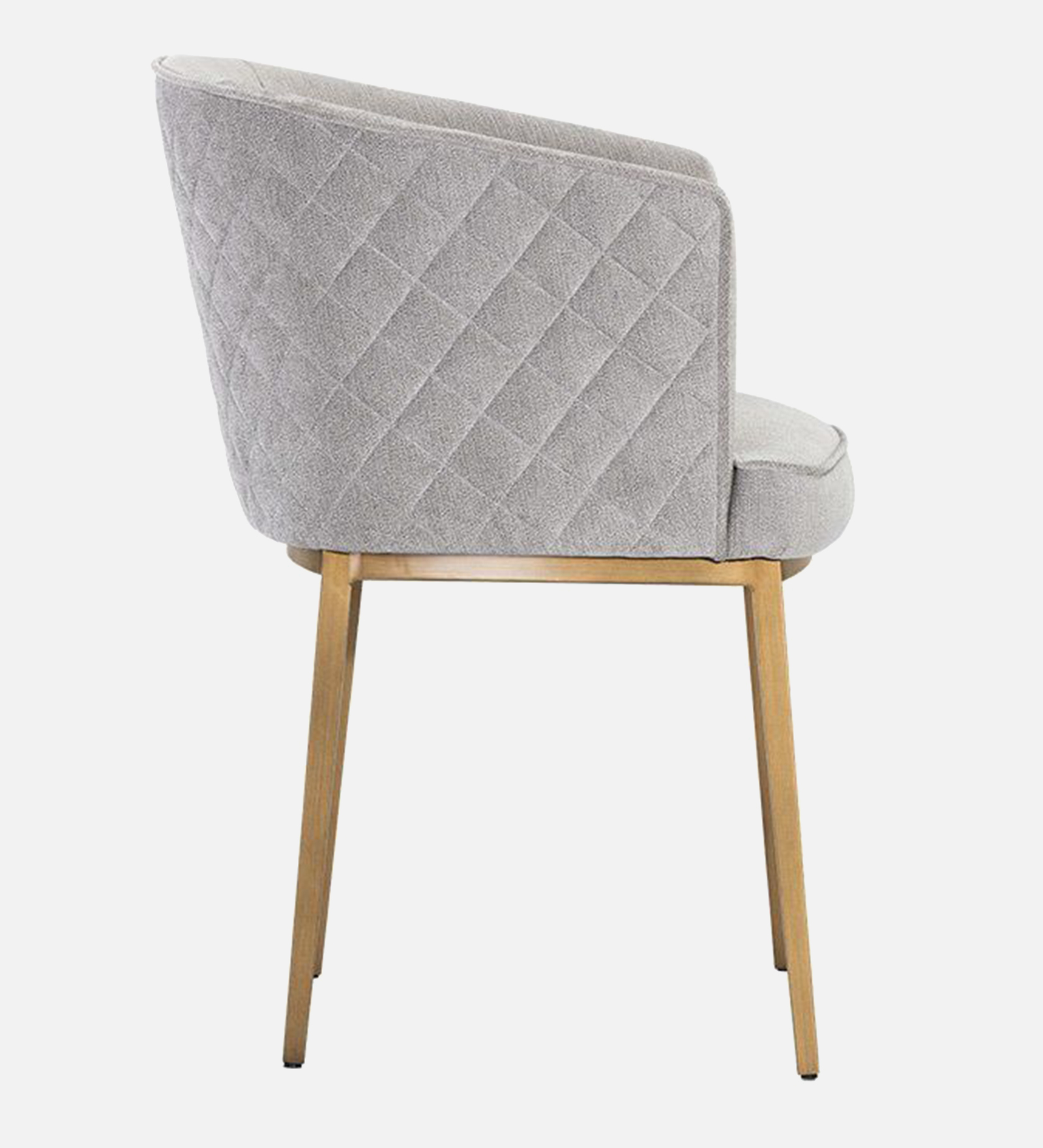 CLARA ARM CHAIR SUEDE BEIGE WITH BLACK FINISH - Image 3
