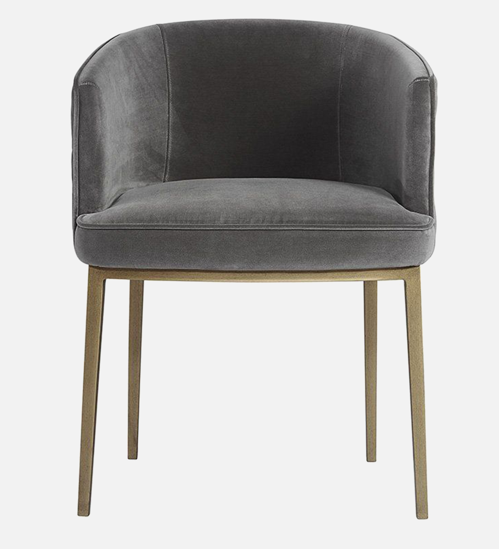 CLARA ARM CHAIR SUEDE BEIGE WITH BLACK FINISH - Image 7