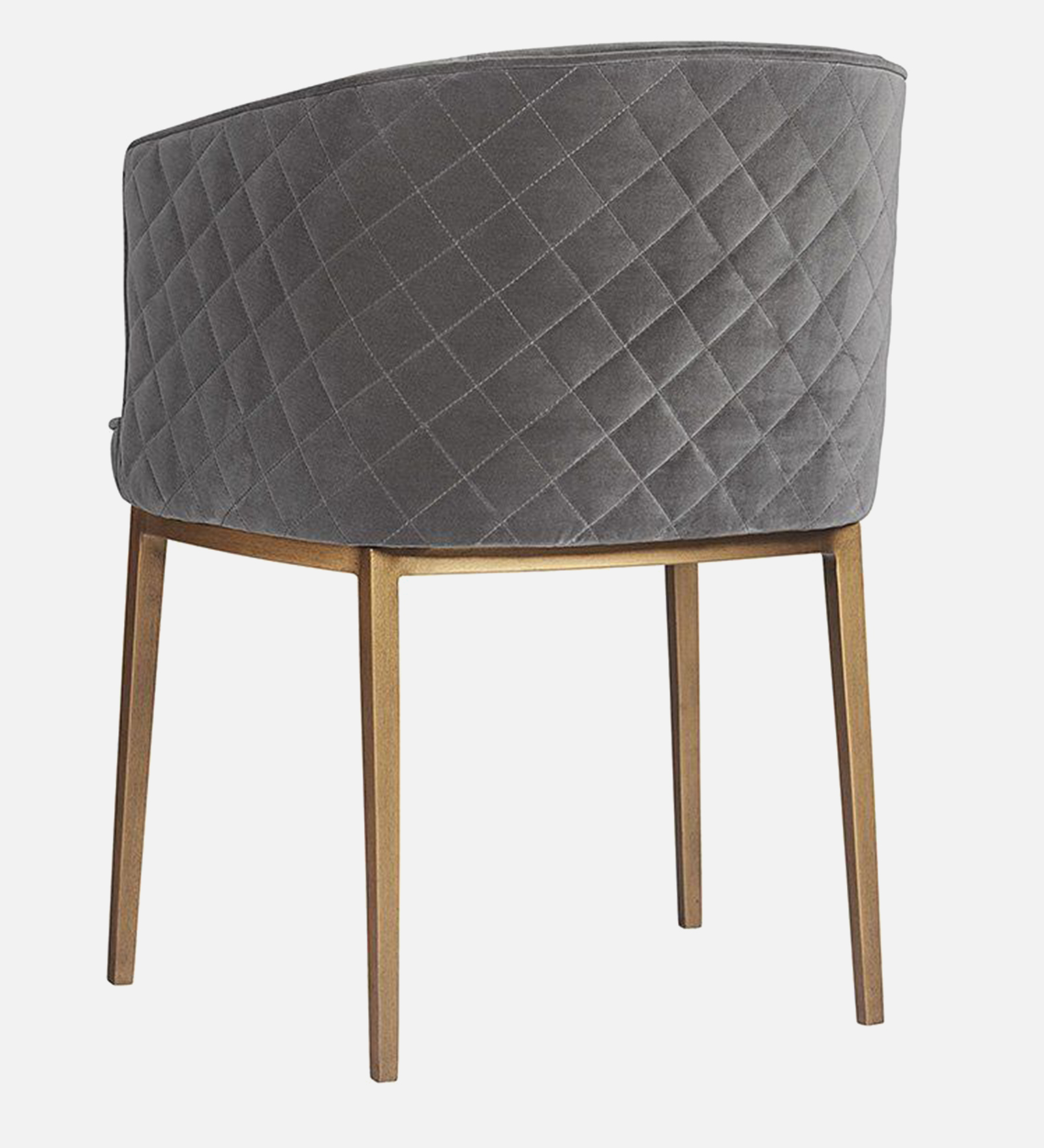 CLARA ARM CHAIR SUEDE BEIGE WITH BLACK FINISH - Image 5
