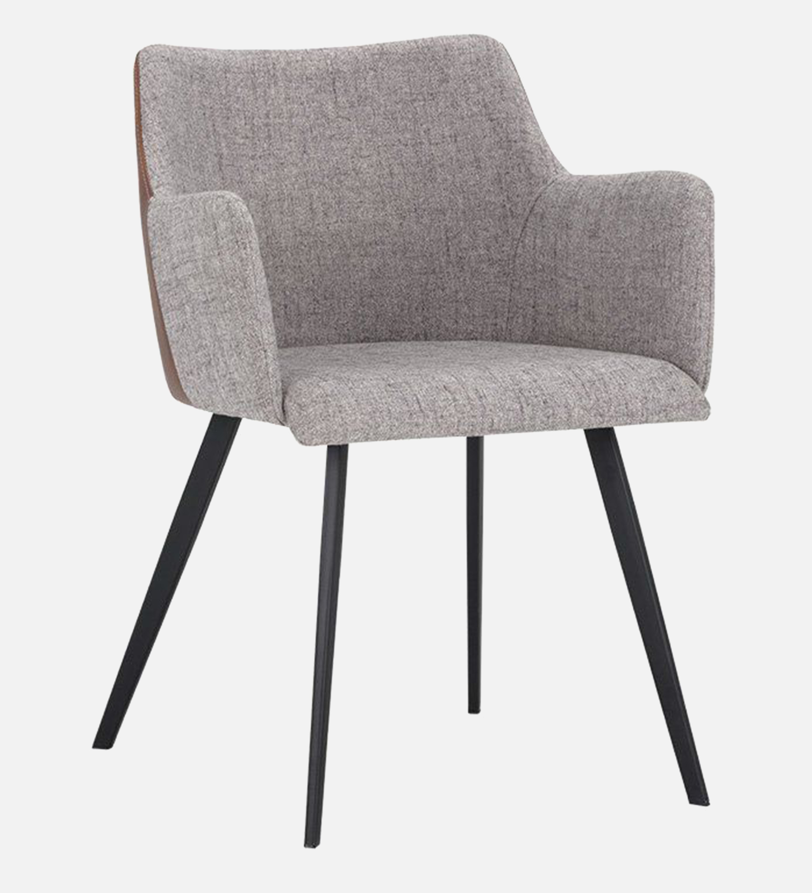 ELANA ARM CHAIR WITH GREY AND BLACK FINISH - Image 8