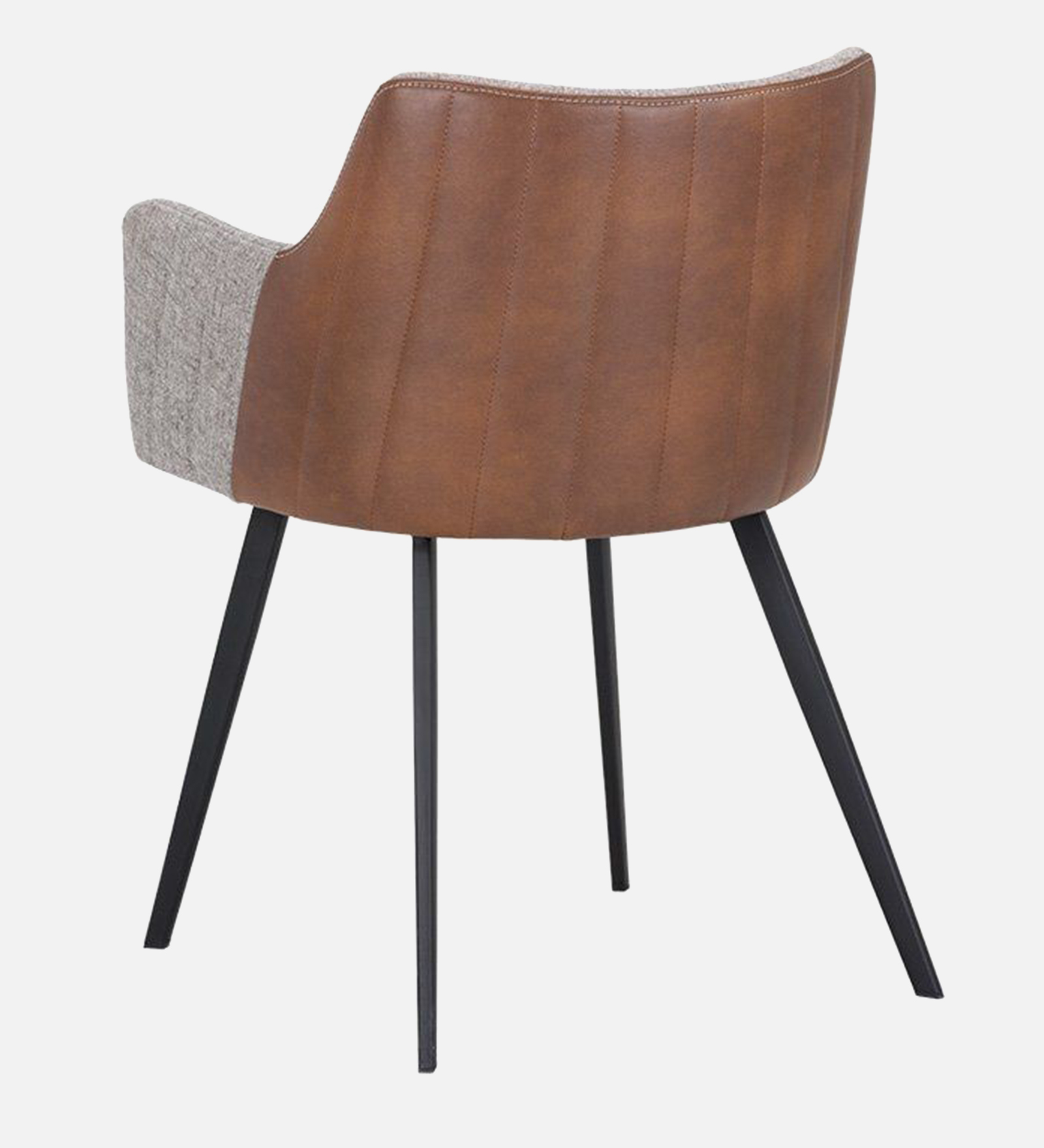 ELANA ARM CHAIR WITH GREY AND BLACK FINISH - Image 5