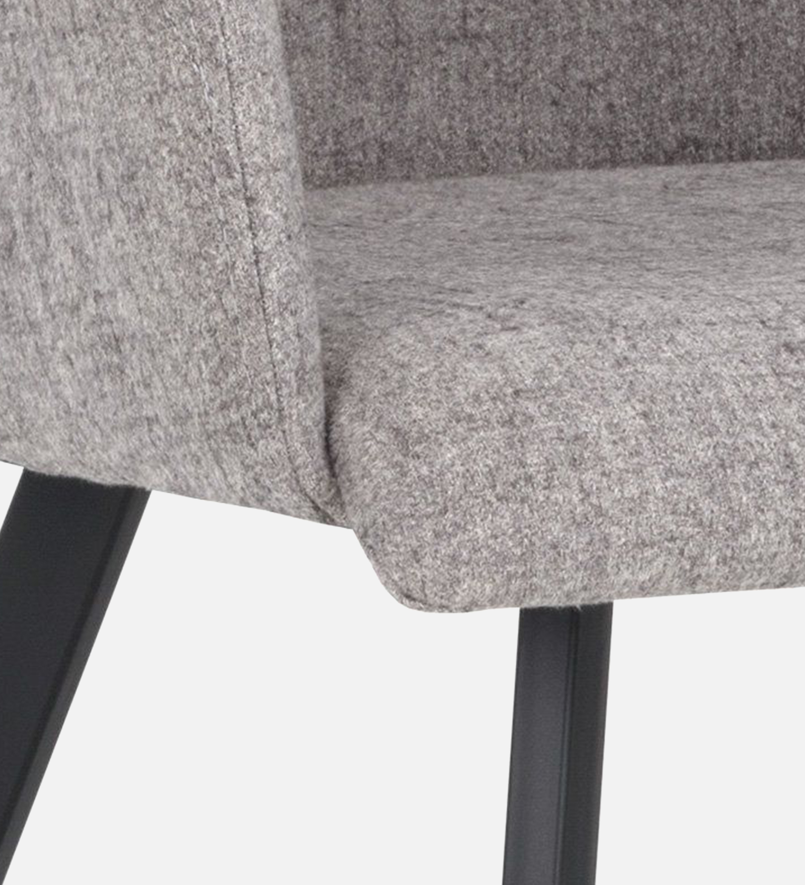 ELANA ARM CHAIR WITH GREY AND BLACK FINISH - Image 4