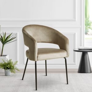 KIANA ARM CHAIR WITH BEIGE COLOR