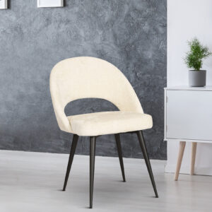 DEVAS ARM CHAIR WITH OFF WHITE  COLOR