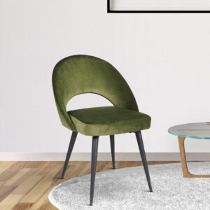 DEVAS ARM CHAIR WITH GREEN COLOR