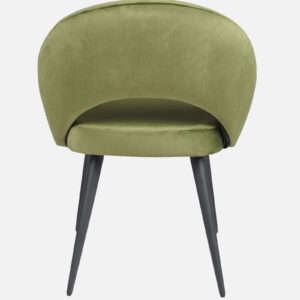 DEVAS ARM CHAIR WITH GREEN COLOR