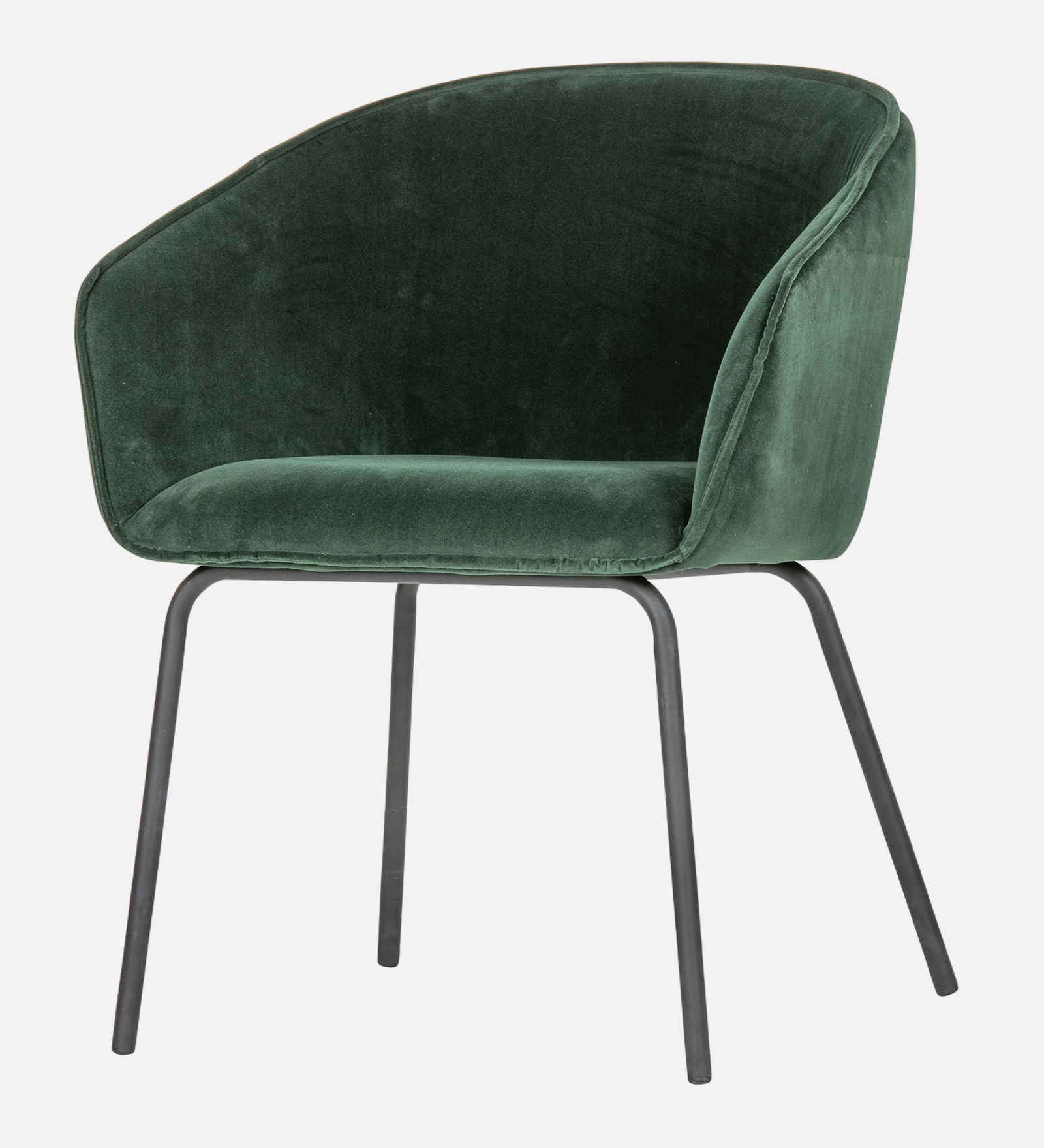 SENSES ARM CHAIR GREEN WITH BLACK LEGS FINISH - Image 5