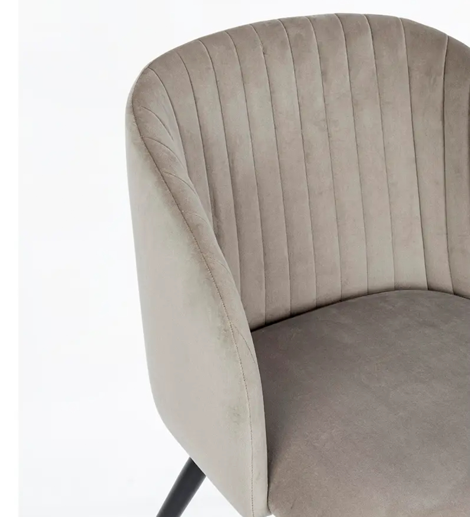 SENSES ARM CHAIR GREY WITH BLACK LEGS FINISH - Image 6