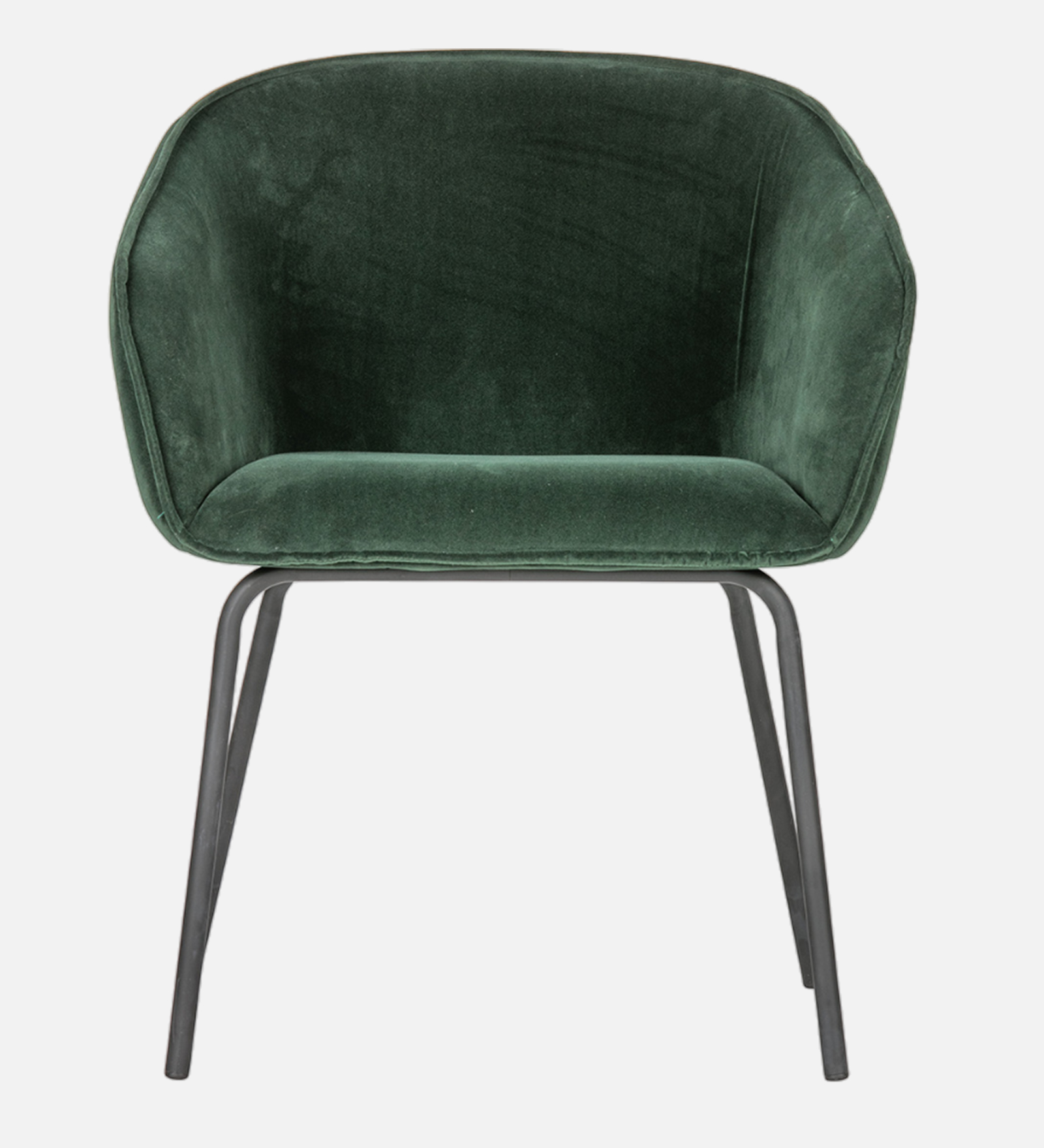SENSES ARM CHAIR GREEN WITH BLACK LEGS FINISH - Image 4
