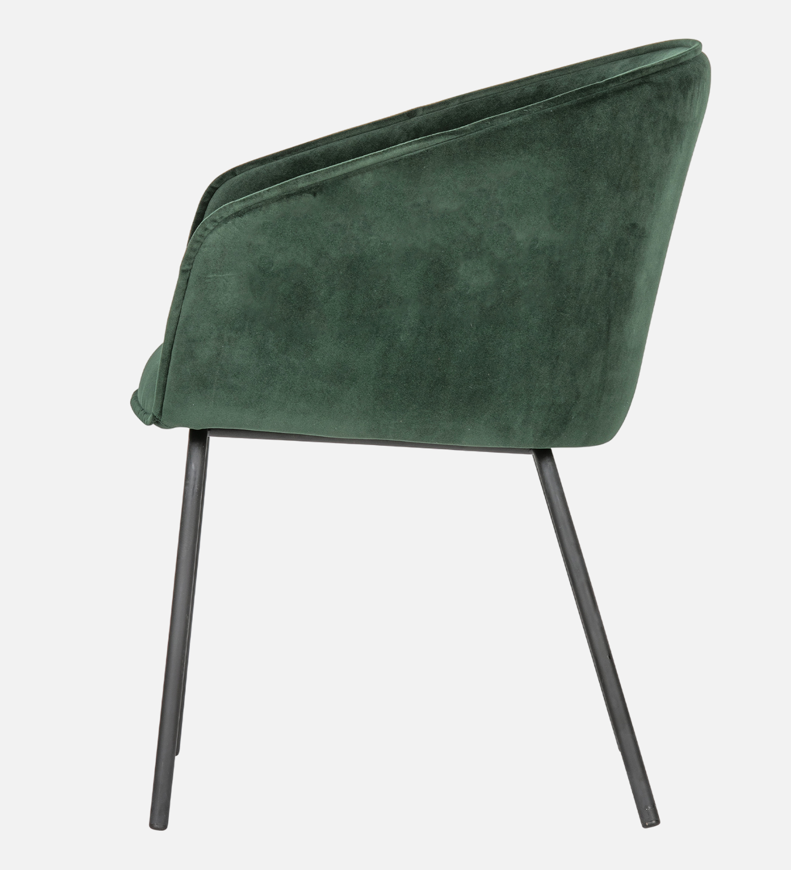 SENSES ARM CHAIR GREEN WITH BLACK LEGS FINISH - Image 3