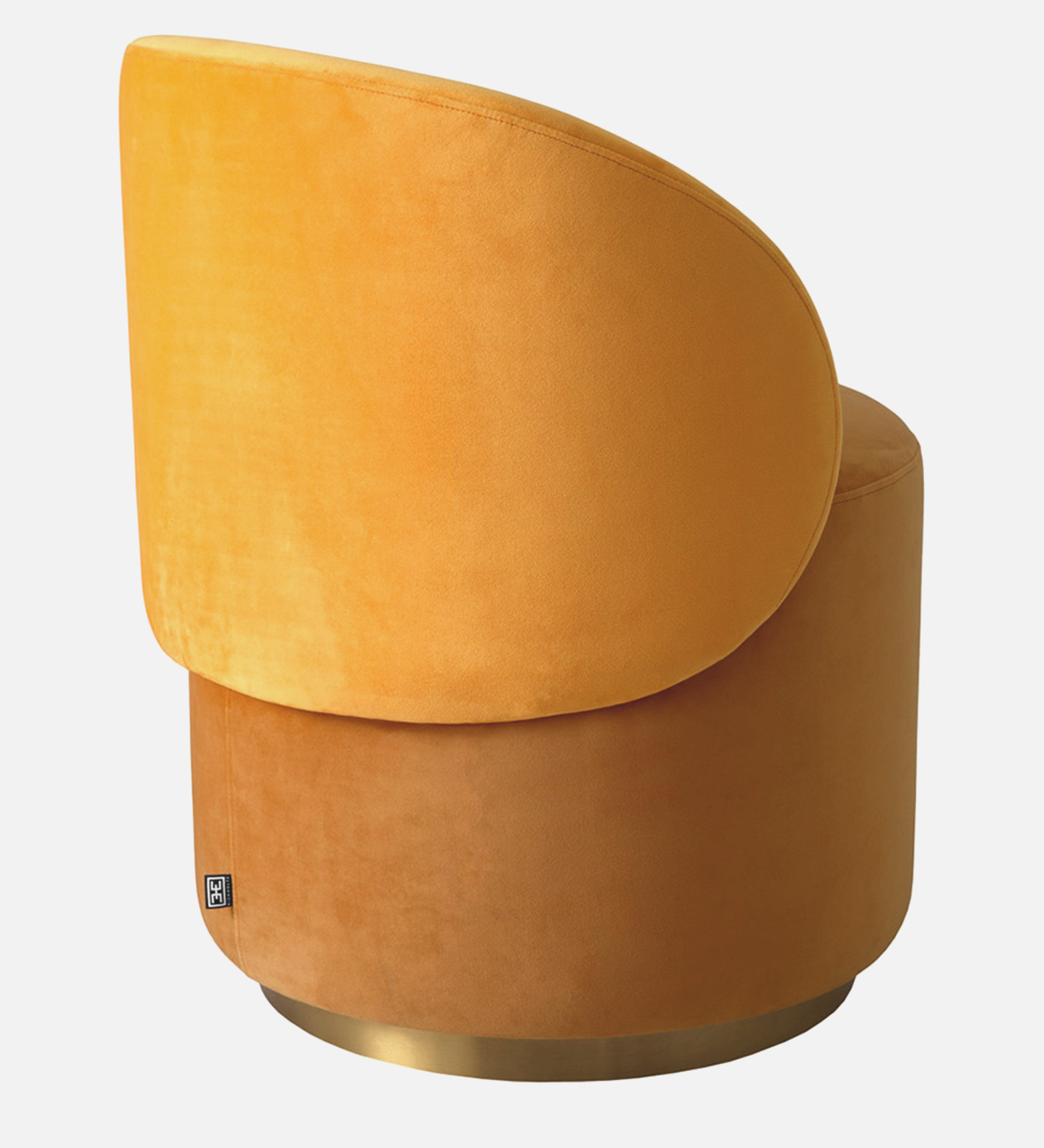 REMEO CAFA CHAIR WITH YELLOW AND GOLD FINISH - Image 5