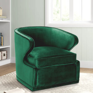 REWS ARM CHAIR WITH GREEN FINISH