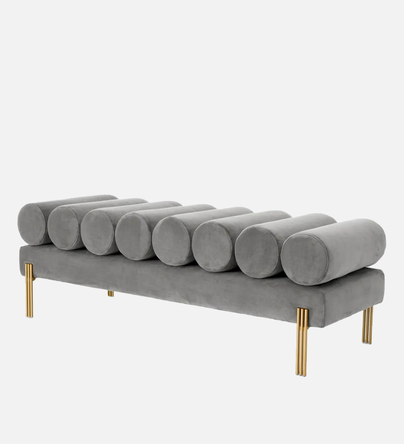 LEO SOFA BENCH WITH GREY FINISH