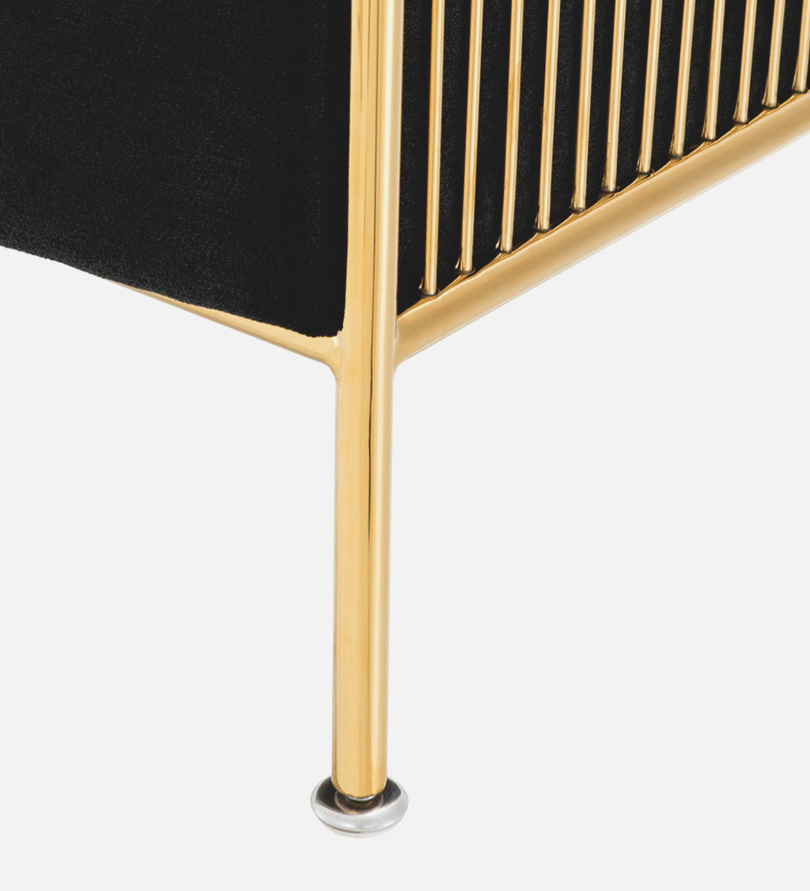 SAMUE ARM CHAIR WITH GOLD/BLACK FINISH - Image 6