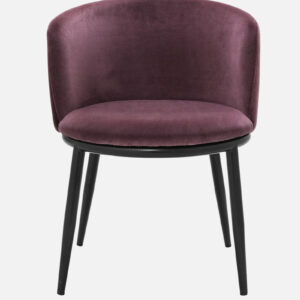 RSAW ARM CHAIR WITH PURPLE/BLACK FINISH