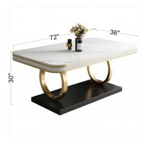 Ross Dining set with grey and off white color